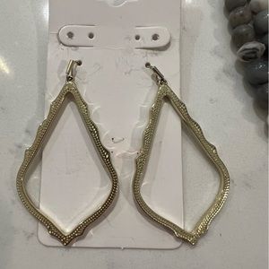 Kendra Scott earrings gold